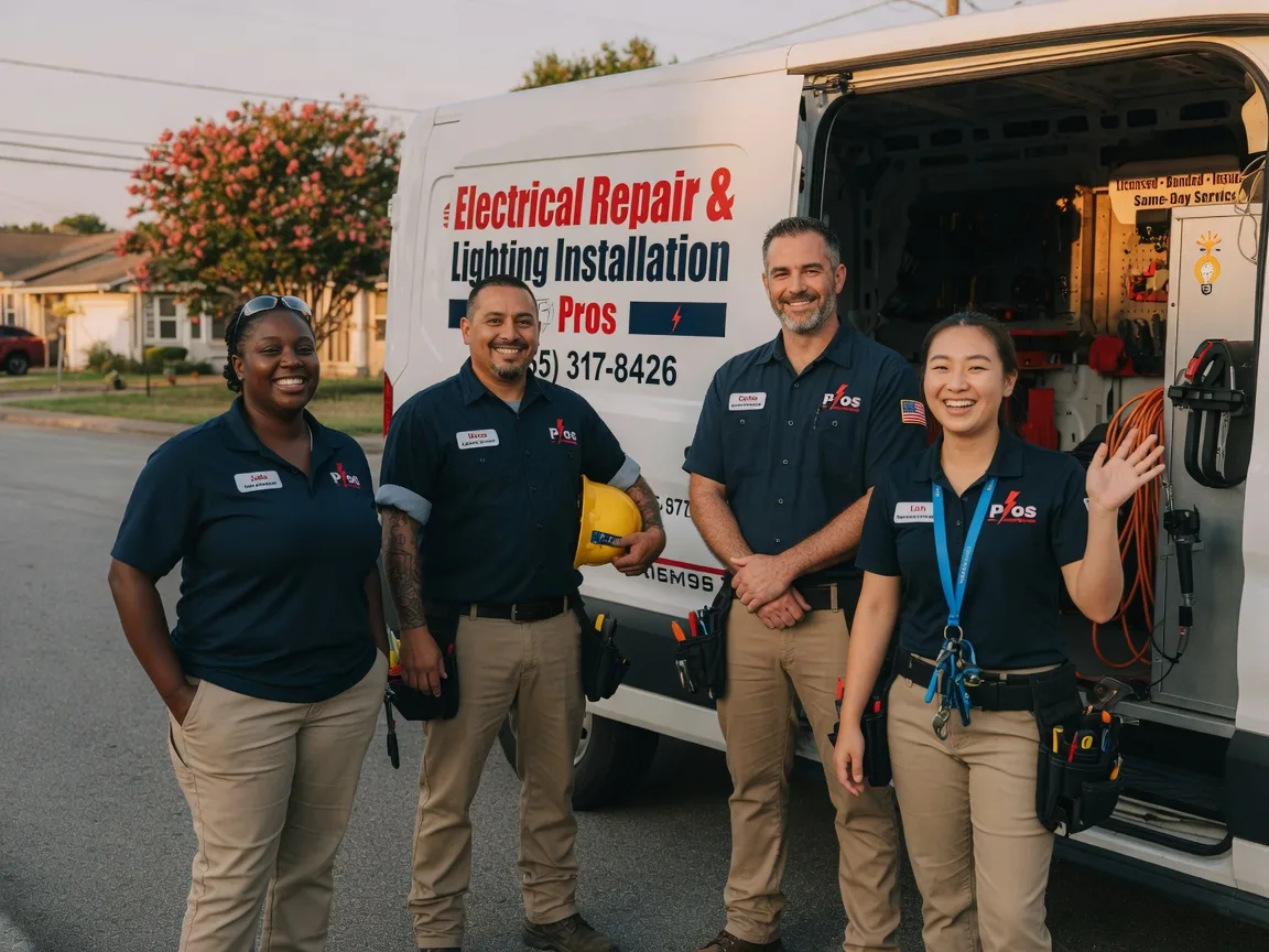 Licensed Electrician company in Muldoon, TX